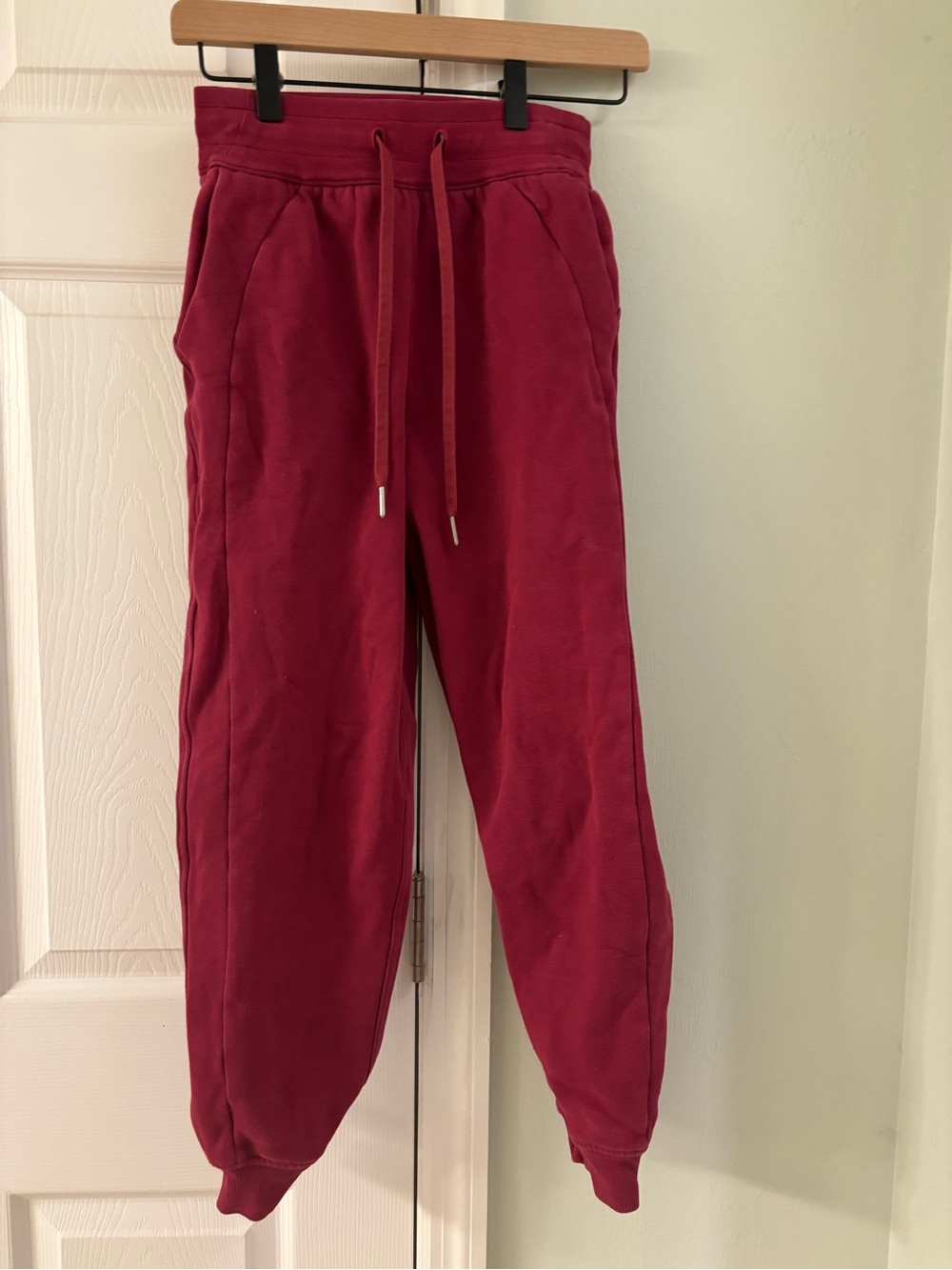 lululemon athletica Deep Red/Magenta Jogger Pants